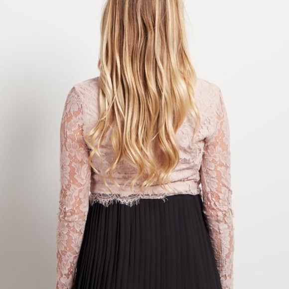 HP {PinkBlush} Lace Maternity Crop Top S Post Maternity Bump - Picture 12 of 14